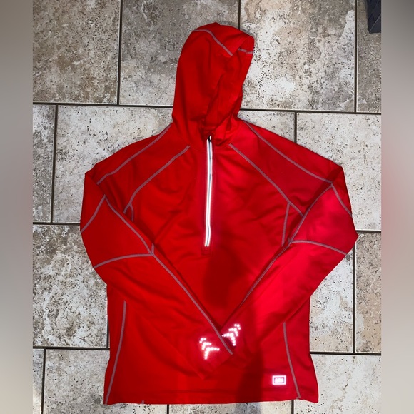 REI Other - Men’s REI Red 1/4 Zip Hoodie, Great Condition, Medium